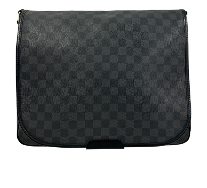 Daniel Messenger, 690€, Bolso, Negro, Canvas - General, Vista frontal